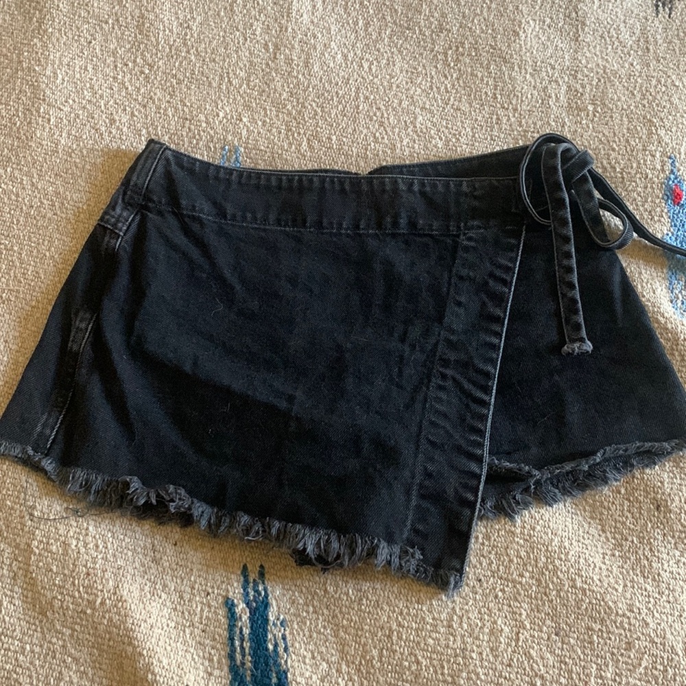 Free People Denim Skort